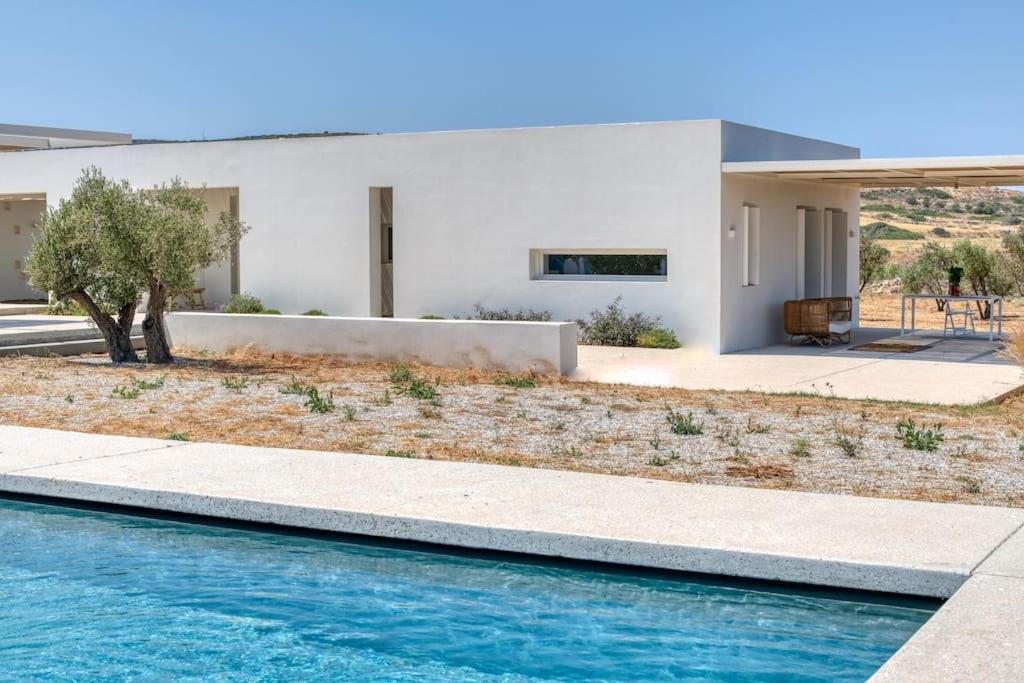 Villa Lampsi - Spacious & Modern Isterni  المظهر الخارجي الصورة